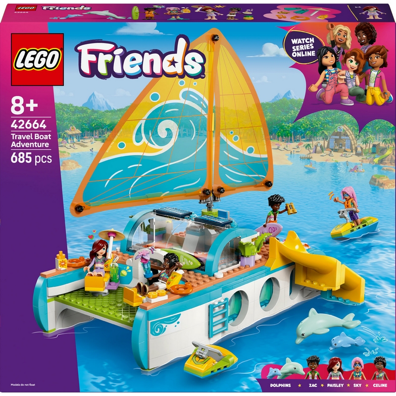 LEGO Friends 42664 Dobrodružstvo na jachte Friends 42664